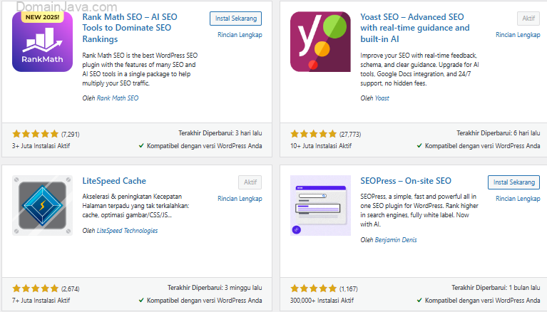 Plugin WordPress SEO Terbaik