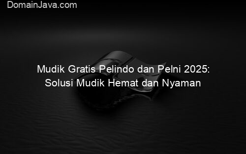 Mudik Gratis Pelindo dan Pelni 2025: Solusi Mudik Hemat dan Nyaman