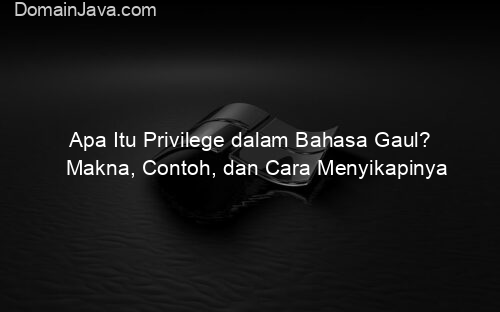 Apa Itu Privilege dalam Bahasa Gaul? Makna, Contoh, dan Cara Menyikapinya