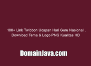 100+ Link Twibbon Ucapan Hari Guru Nasional , Download Tema & Logo PNG Kualitas HD