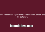Kode Redeem 99 Night in the Forest Roblox Januari 2026, Ini Daftarnya