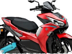 Yamaha Aerox E Skuter Listrik Berbodi Aerox BBM: Performa Tangguh & Fitur Lengkap Tunggul di Pasar EV