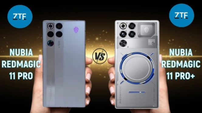 ZTE Red Magic 11 Pro vs 11 Pro : Duel Tipis, Siapa Raja HP Gaming 2025? Hasil Mengejutkan!