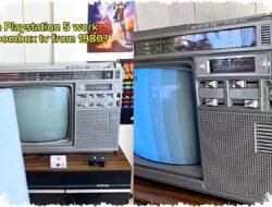 YouTuber Uji Main PS5 di TV Boombox CRT Jadul, Ini Cara dan Hasil Lengkapnya!