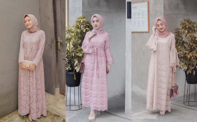 Model Dress Brokat Kekinian Trend Update! untuk Berbagai Acara