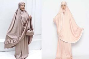 10 Pilihan Mukena Bahan Satin yang Nyaman dan Cantik Dipakai