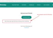 Cara Login Whatsapp Dengan Email Melalui Verifikasi 2 Langkah