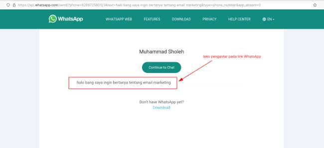 Cara Login Whatsapp Dengan Email Melalui Verifikasi 2 Langkah