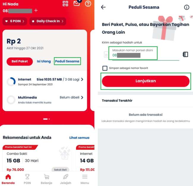 Aplikasi myTelkomsel