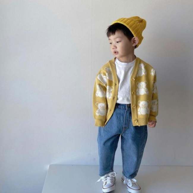 Cardigan dan Celana Jeans
