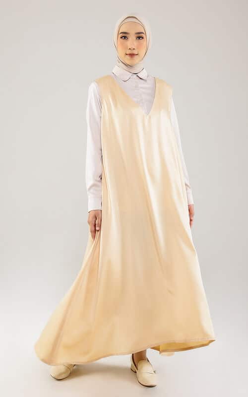 Overall Berbahan Satin