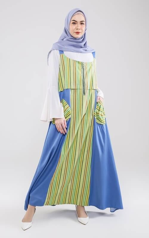 Overall Midi Dress