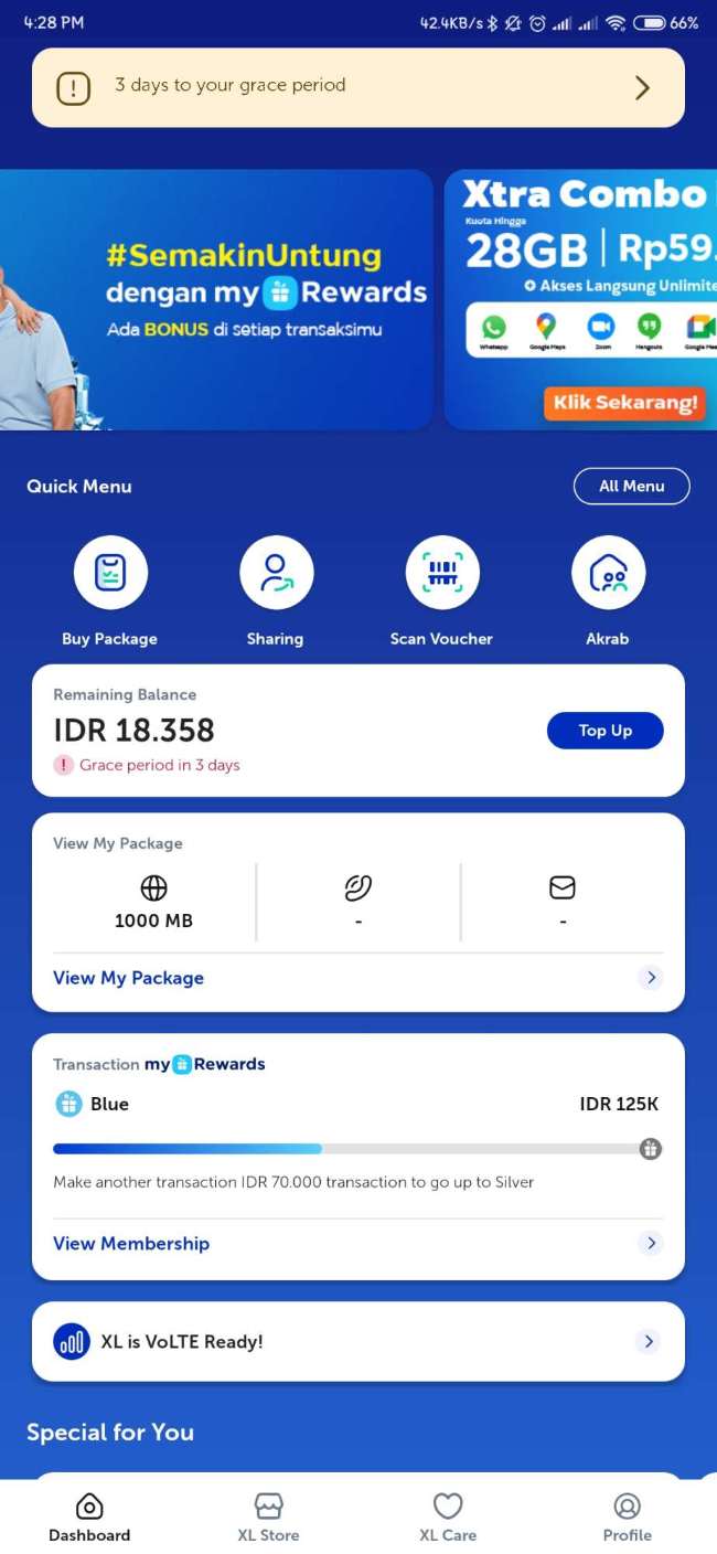 Penyebab Aplikasi myXL Mengalami Error