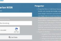 Cara Cek NISN Online Cara Cek NISN Online