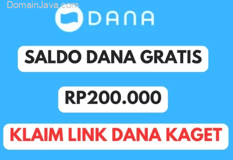 Link Saldo DANA Kaget Gratis Hari Ini Rp200.000 – Klaim Sekarang