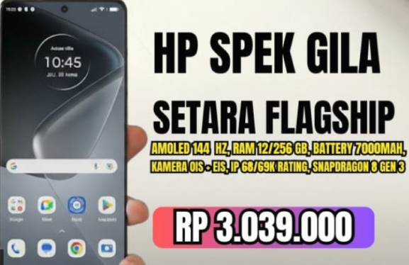 Rekomendasi HP 3 Jutaan Terbaik Pertengahan 2025 dengan Spesifikasi Flagship