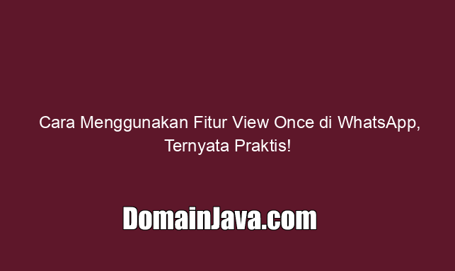 cara-menggunakan-fitur-view-once-di-whatsapp,-ternyata-praktis!