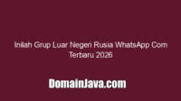 Inilah Grup Luar Negeri Rusia WhatsApp Com Terbaru 2026