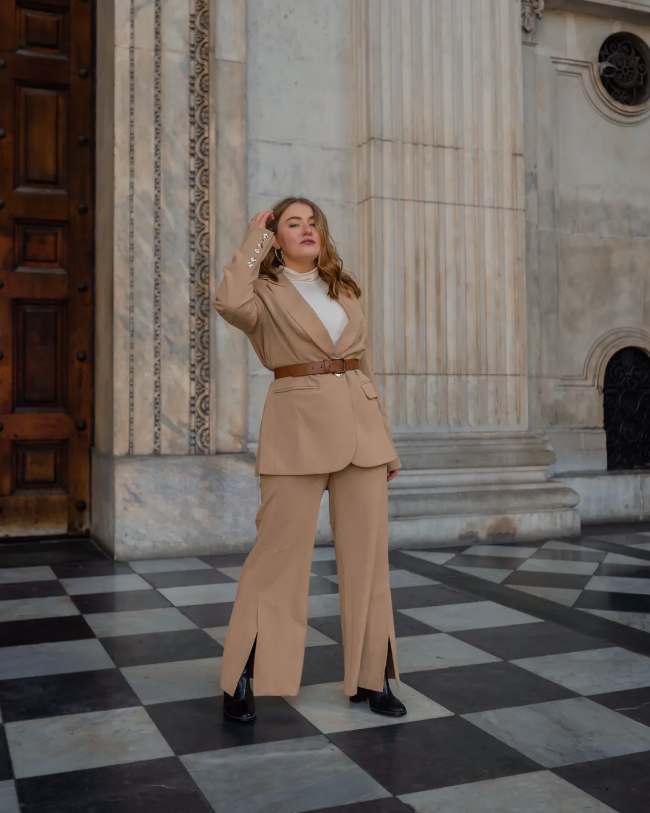 Blazer dan Kulot Two Piece