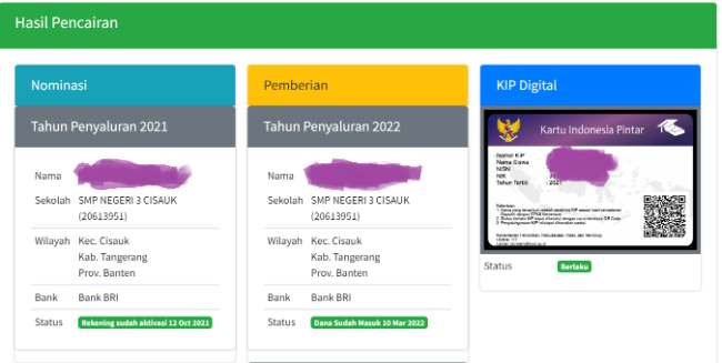 Cara Cek Penerima PIP