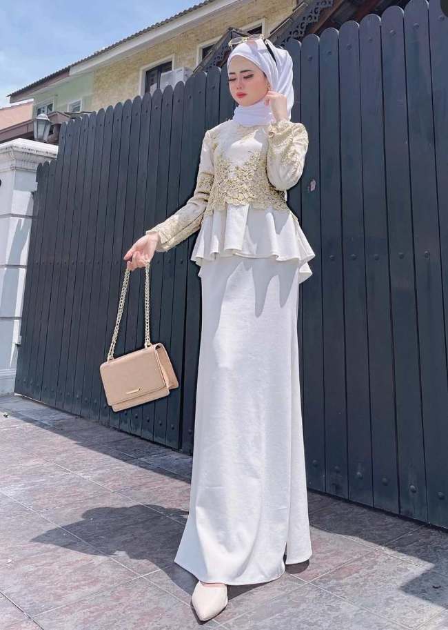 12 Gaun Pesta Muslimah yang Mewah dan Elegan, Terlihat Modern