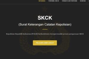 Cara Daftar atau Membuat SKCK Online Dengan Mudah