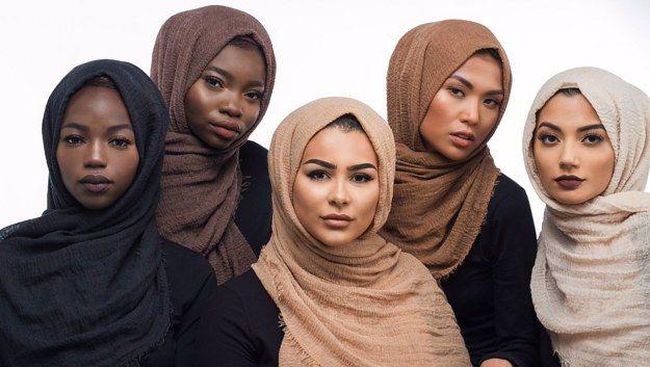 1435 5 tutorial pashmina crinkle paling hits kekinian tanpa ribet