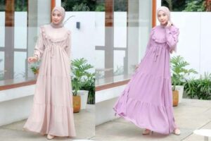 10 Model Baju Gamis Simple dan Mewah, Cocok untuk Kondangan