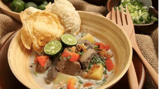 458 resep soto betawi daging sapi kuah santan yang sederhana
