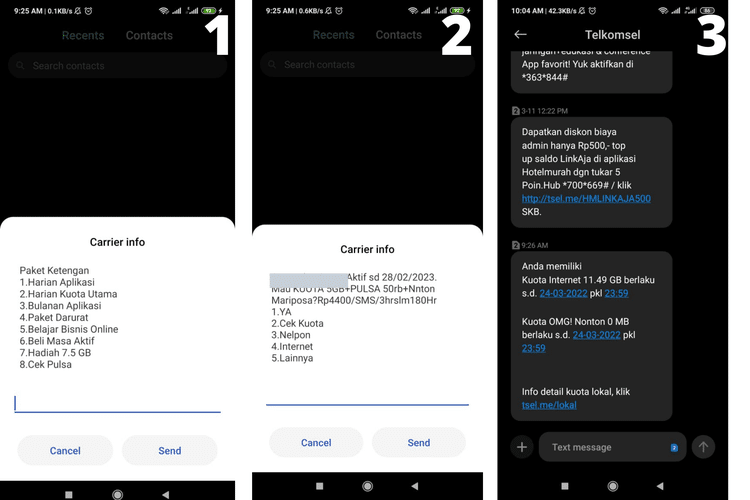 570 kode cek kuota telkomsel terbaru untuk tahu sisa paket internet