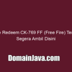 Kode Redeem CK-769 FF (Free Fire) Terbaru Segera Ambil Disini