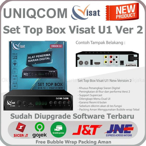 3. Set Top Box Untuk TV Tabung Visat U1
