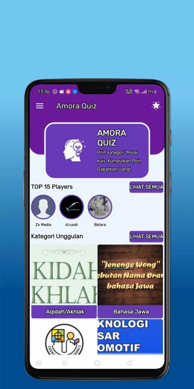 Amora Quiz