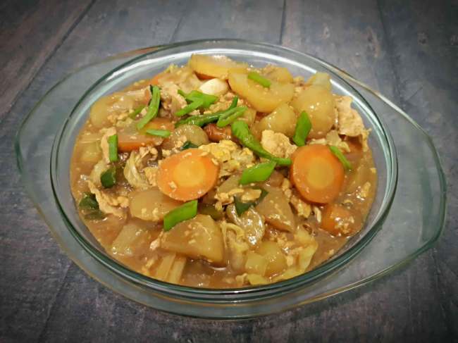 Capcay Bakso Orak Arik