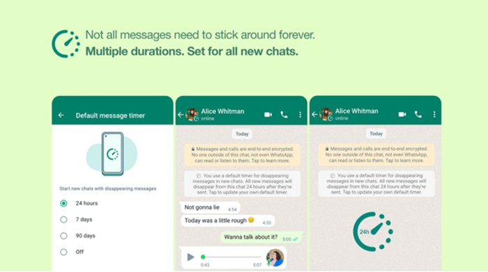 Cara Menonaktifkan Fitur Disappearing Messages di WhatsApp