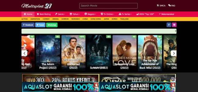 Cara Nonton Film di Multiplex21