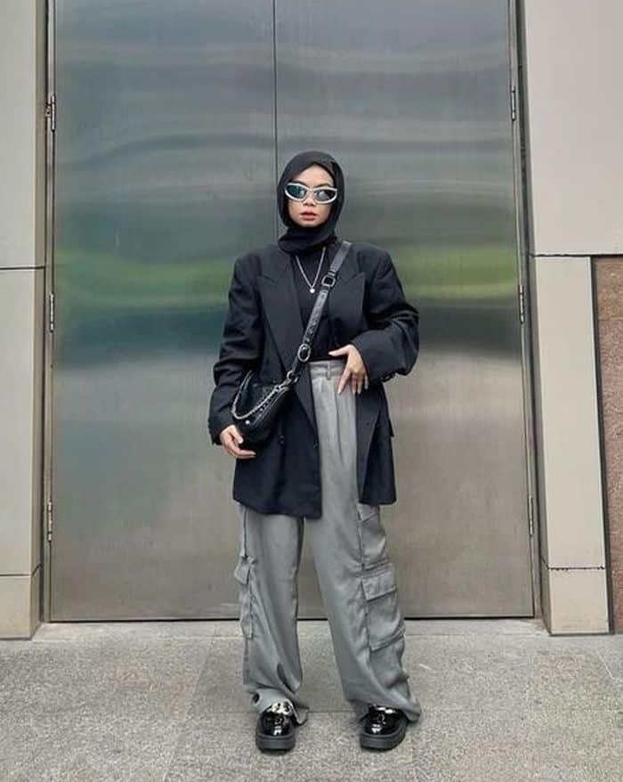 Celana Cargo dan Blazer