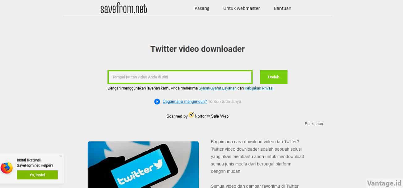 Download-Video-Dengan-Situs-Savefrom-Net