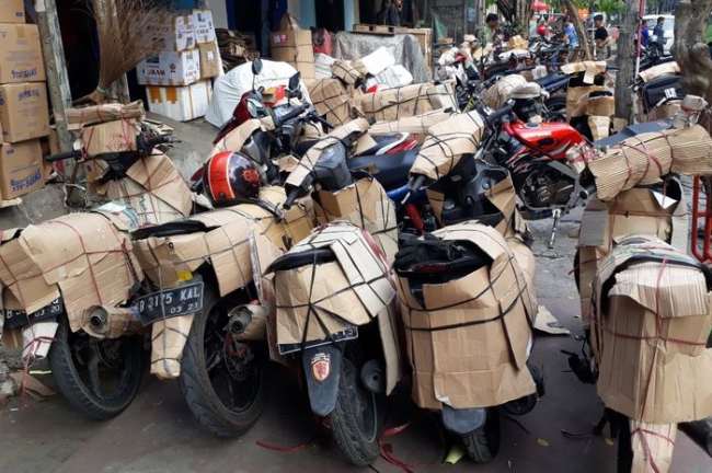 Jenis Kiriman Motor via Kereta