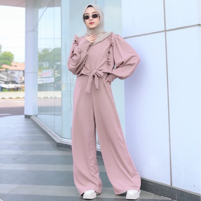 Jumpsuit One Set Ruffle