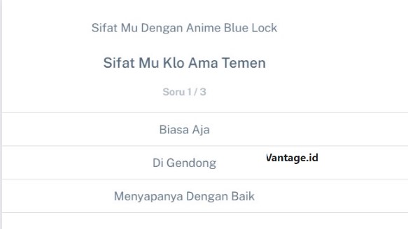 Kegiatan Yang Dilakukan Di Sifat Mu di Anime Blue Lock
