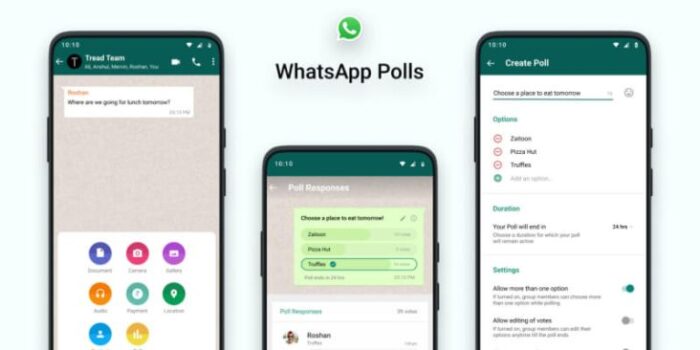 Kenali Fitur Terbaru, Buat Polling Di WA