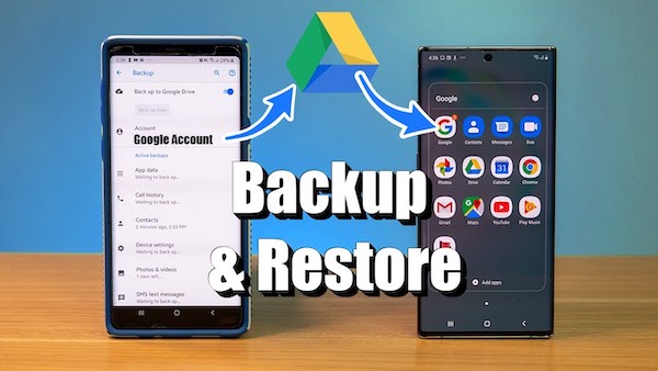 Melakukan Restore Android ke Android