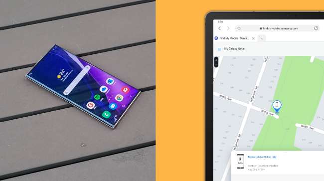Melalui fitur Find My Mobile