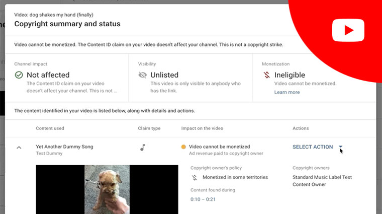 Memberikan Lisensi atau Hak Cipta pada Video