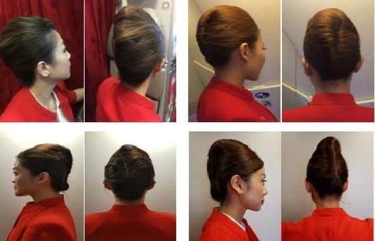 Membuat Model Sanggul French Twist