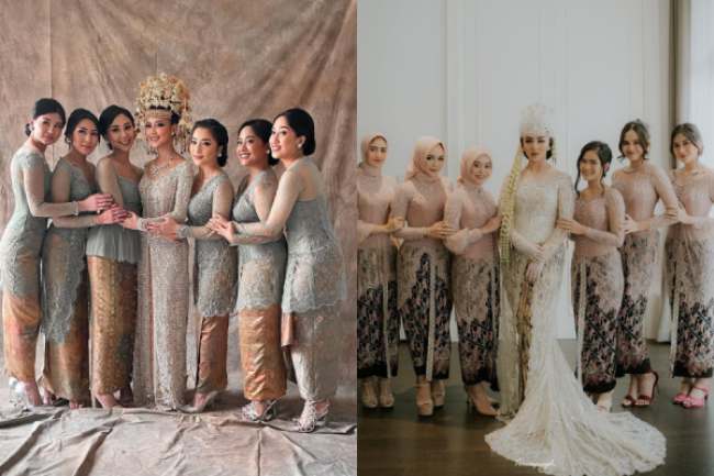 Model Gaun Bridesmaid Kebaya