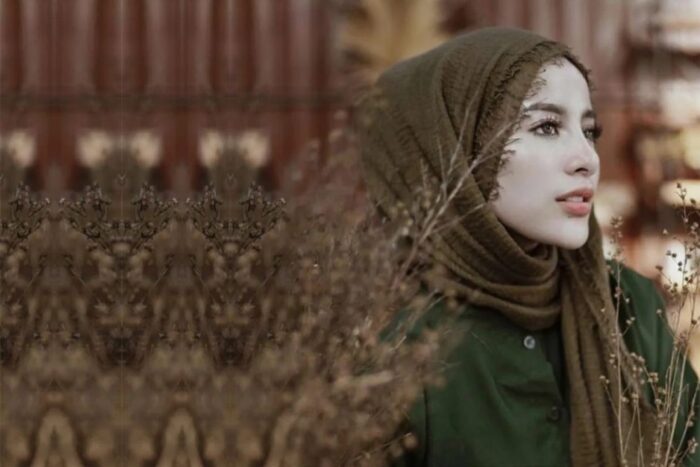 Model Pashmina Crinkle Khusus Wajah Lonjong