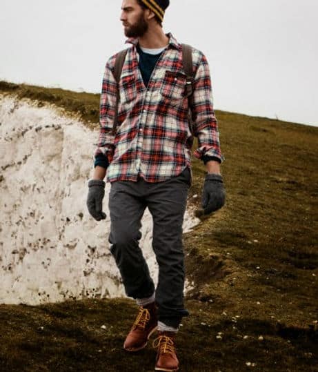 Outfit Hiking Flanel