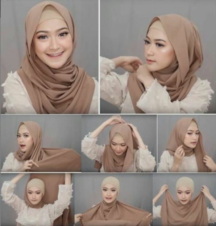 Pashmina Gaya Elegan dan Cantik